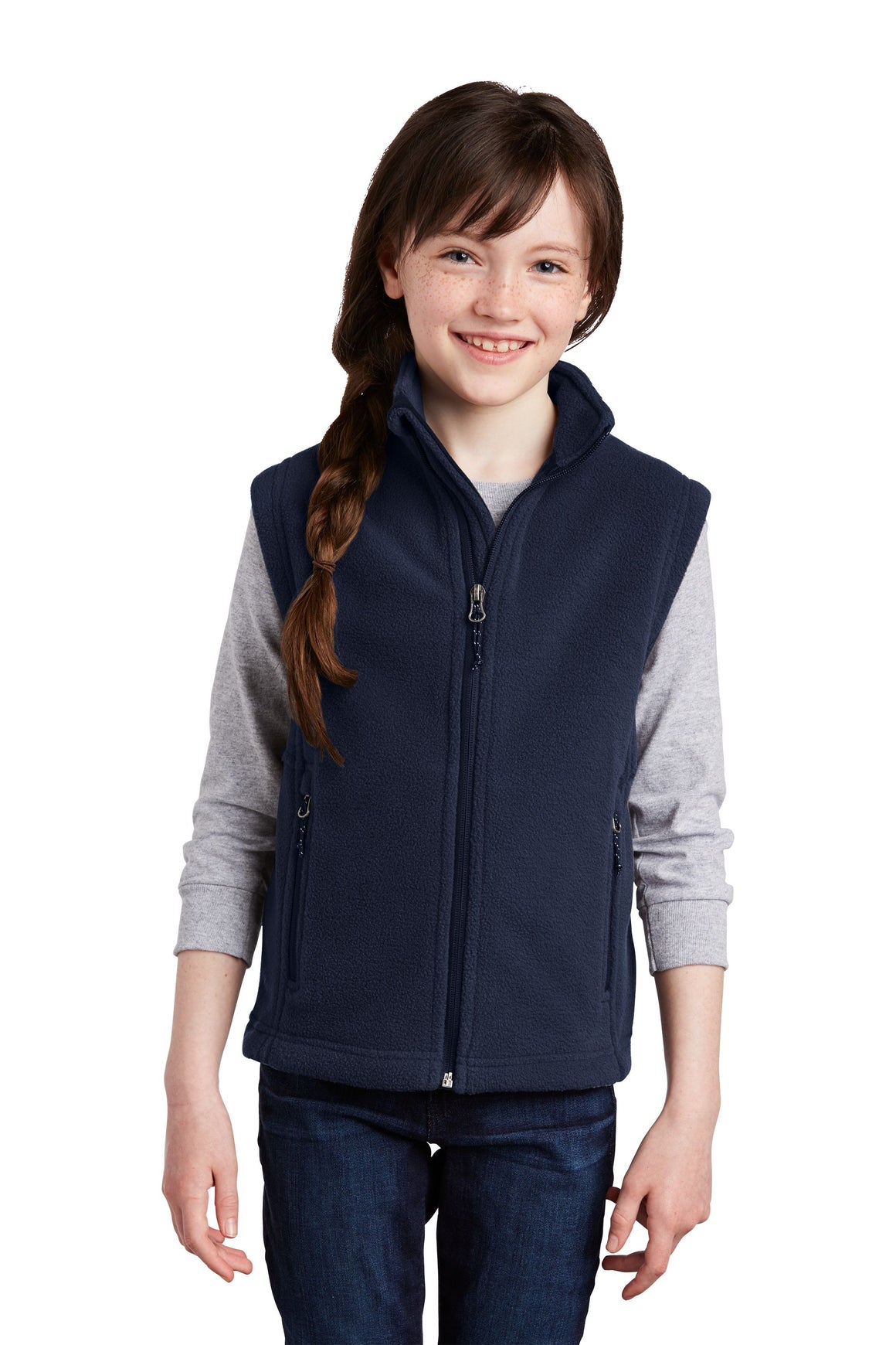 Harvey School Youth Lightweight Fleece Vest