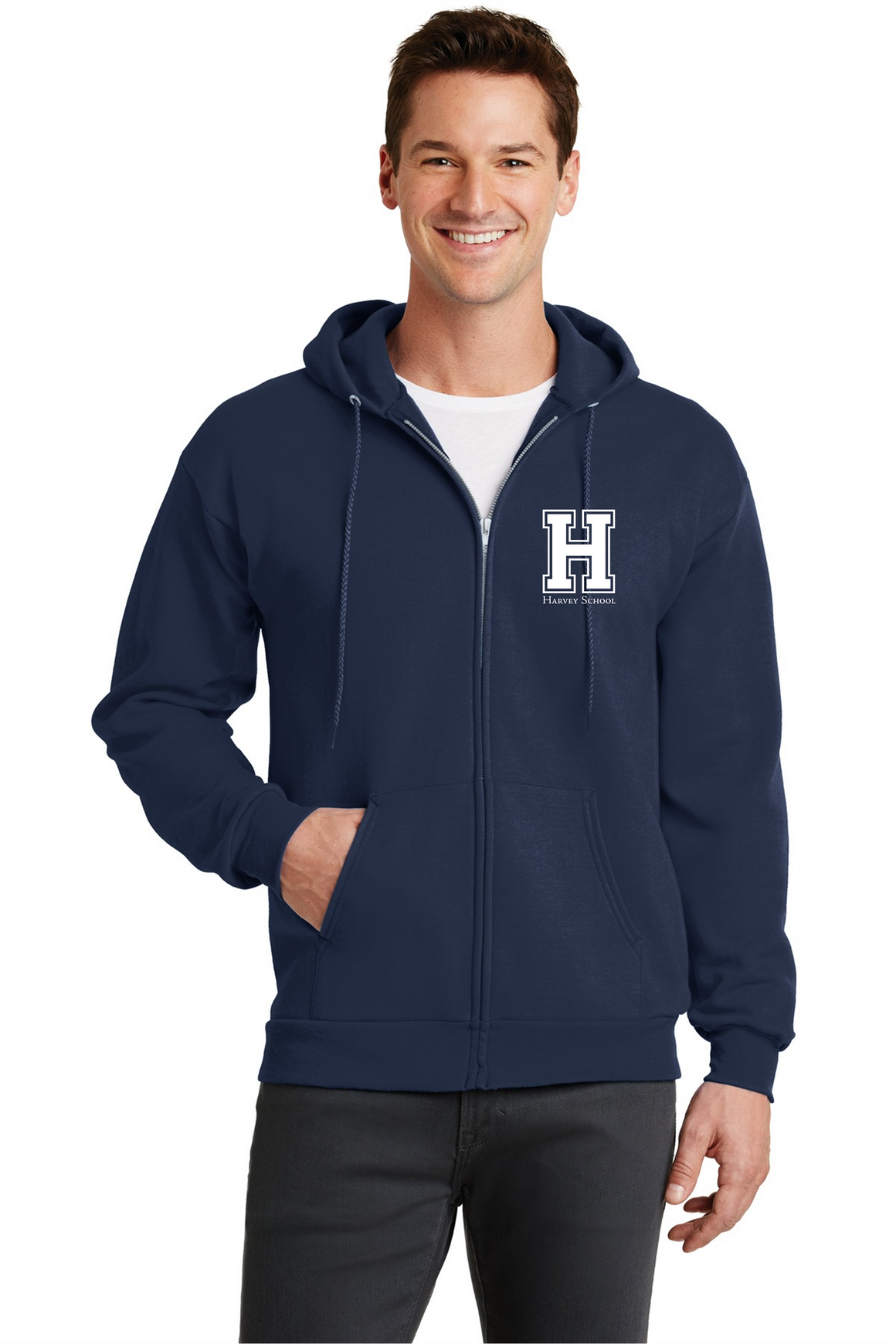 Harvey School Full-Zip Hoodie Jacket