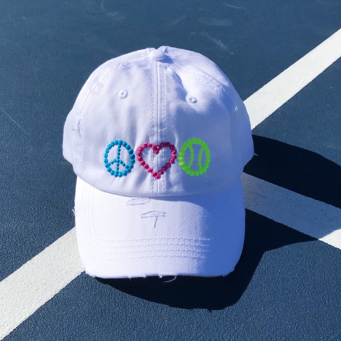 Tennis Ponytail Cap Hat
