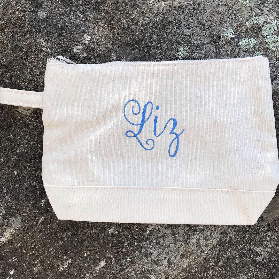 Classic Canvas Toiletry Cosmetic Bag
