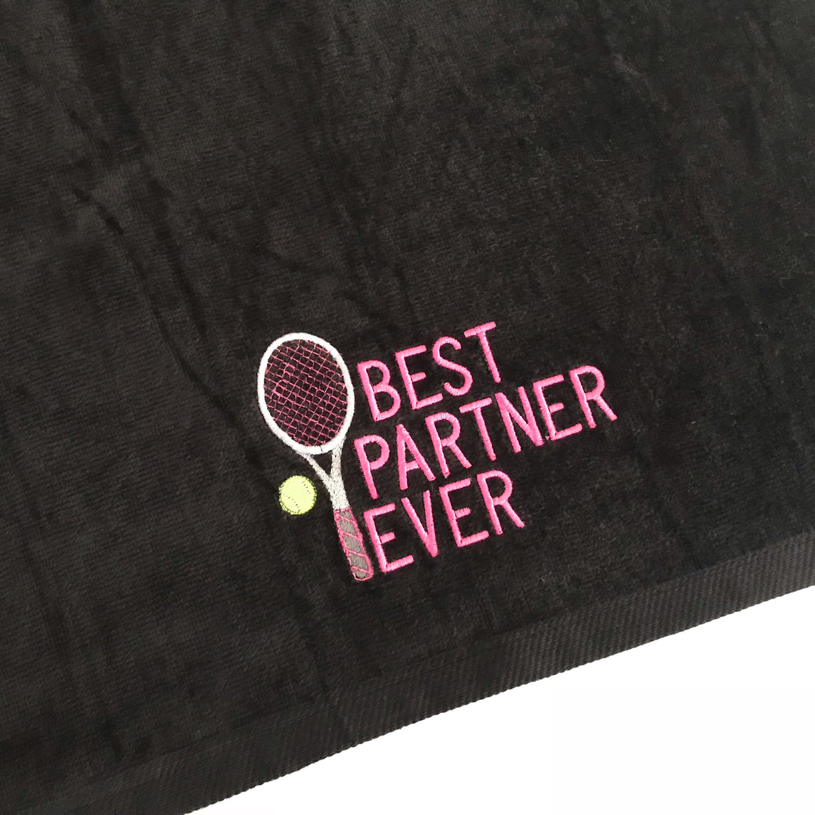 BEST PARTNER EVER - Tennis Racquet Sports Towel