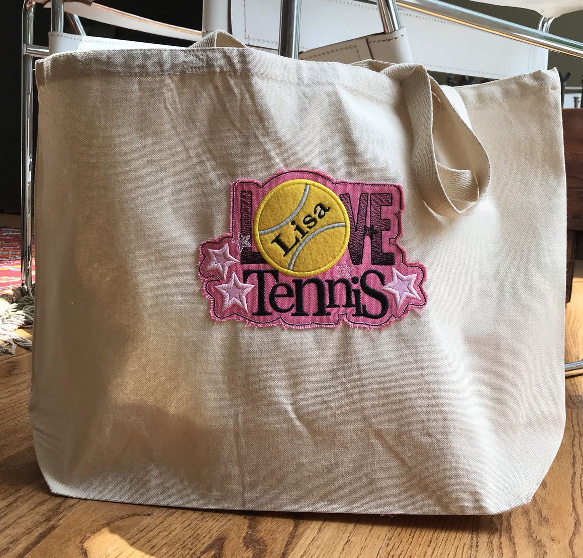 Tennis Shopping Tote Bag
