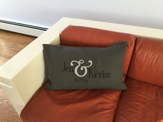 Wedding, Anniversary, Shower Throw Pillow
