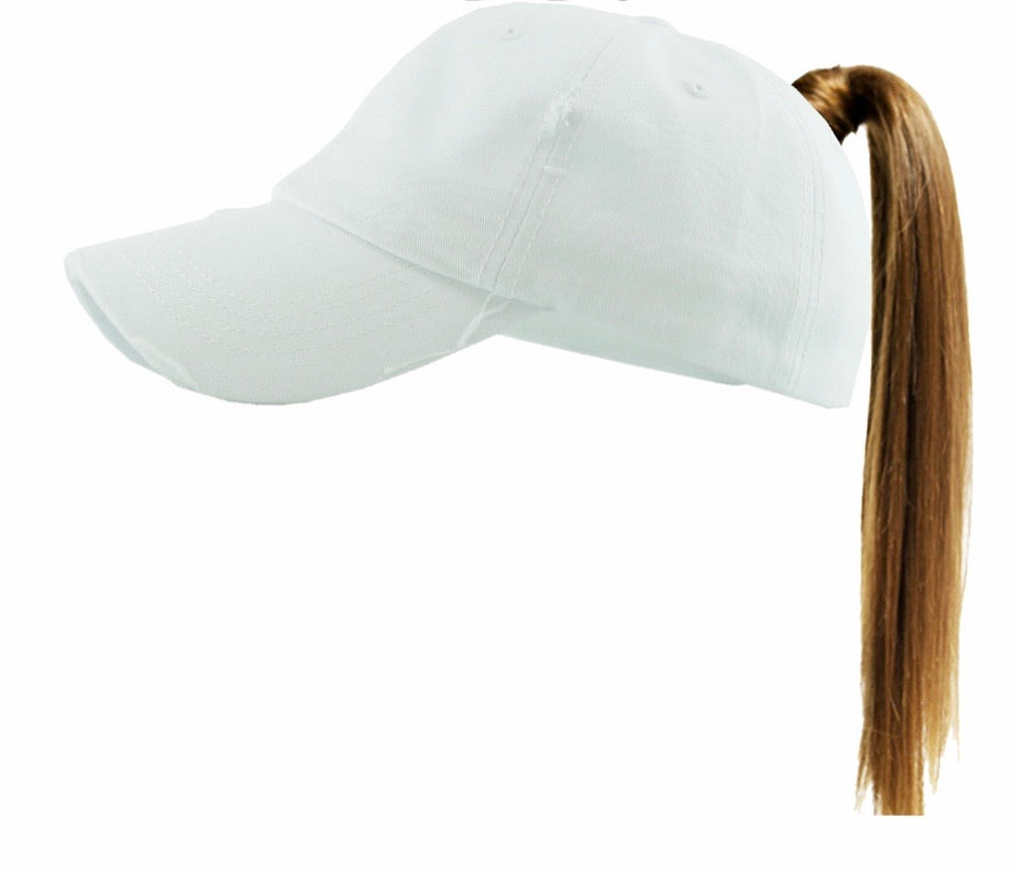 Tennis Ponytail Cap Hat