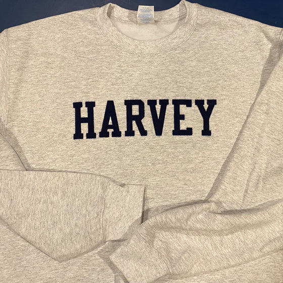 Harvey School Collegiate Appliqué Crewneck Sweatshirt