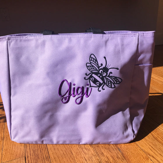 Personalized tote bag