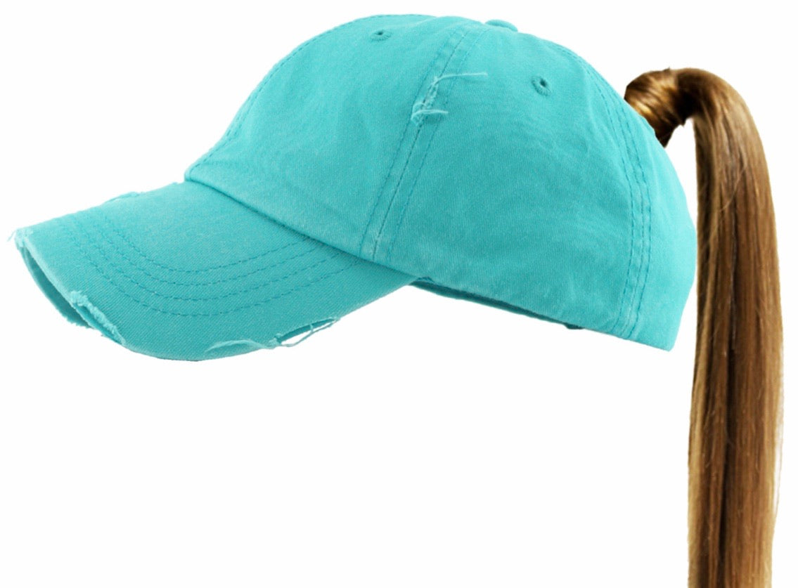 Tennis Ponytail Cap Hat